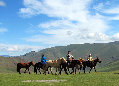 Horse Riding in Terelj NP